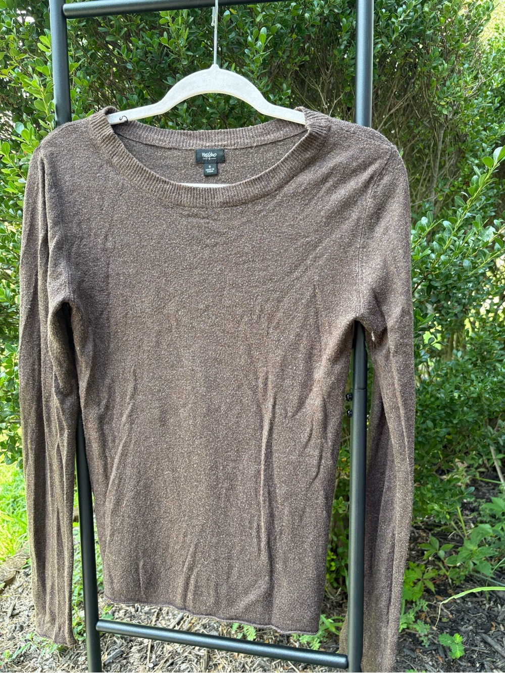 Mossimo Supply Co. Brown Crewneck Sweater
